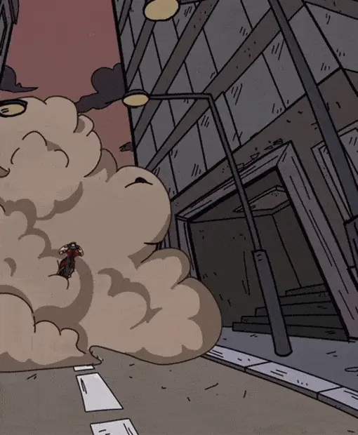 Understand the principles of movement in perspective and work with references